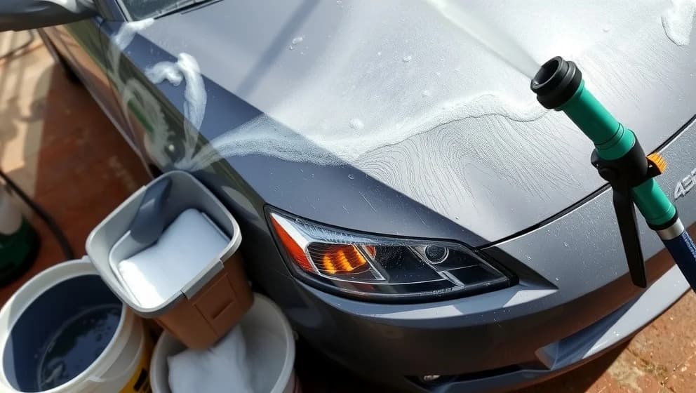 Så tvättar du bilen själv hemma